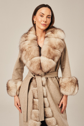 Women's Alpaca Wool Coat