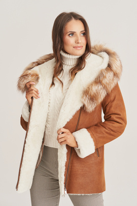 Women's sheepskin jacket