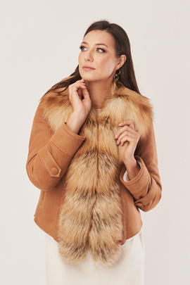 Women's sheepskin jacket