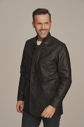 Men's soft leather jacket