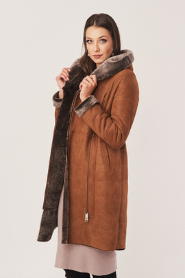 Women's sheepskin coat