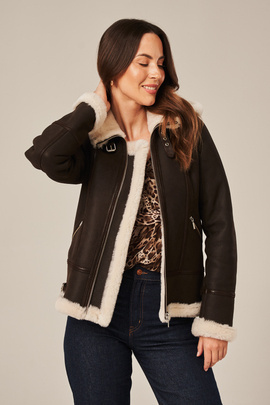 Women's sheepskin jacket