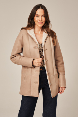 Women's shearling coat