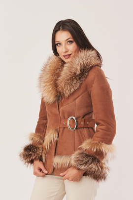 Women's sheepskin jacket