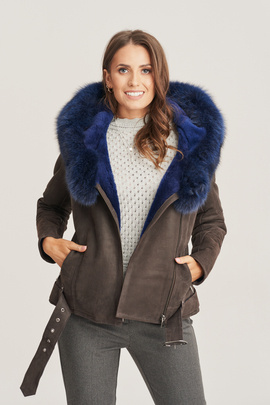 Women's sheepskin coat