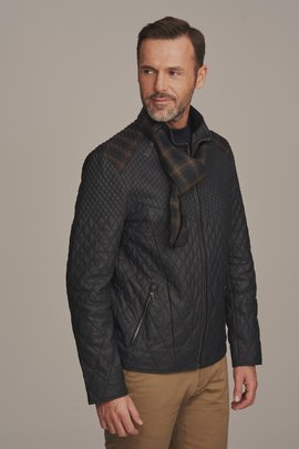 Men's leather jacket
