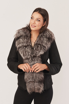 Women's sheepskin jacket