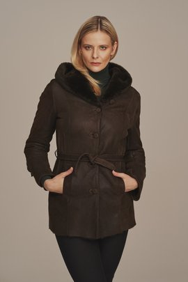 Women's sheepskin jacket