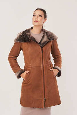 Women's sheepskin coat