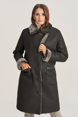 Women's sheepskin coat