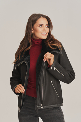 Women's sheepskin jacket