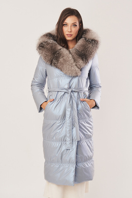 Women's down coat with hood