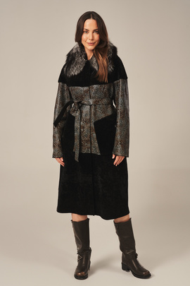 Płaszcz zimowy damski oversize